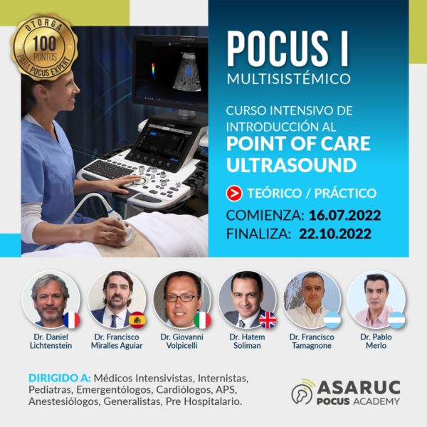 POCUS I julio/octubre 2022 - Teórico/practico